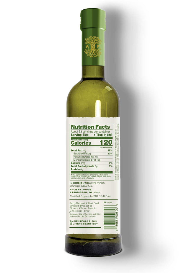 Kerós Bio-Olivenöl nativ extra aus Griechenland – 500-ml-Flasche Kerós Bio-Olivenöl nativ extra aus Griechenland – 500-ml-Flasche